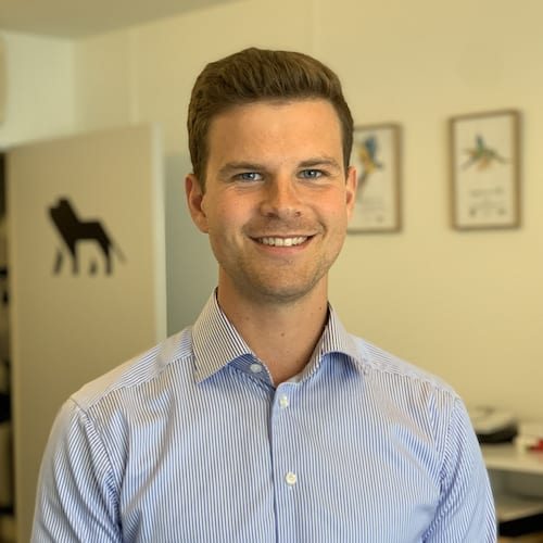 Billede af Jimmy der henviser til kontakten fører til ham